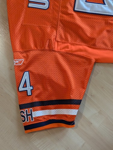 Authentic Brian Erlacker Chicago Bears Orange Stitched Jersey Size 54 - Picture 17 of 17