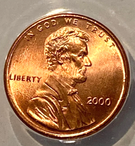 MS 66 2000 Lincoln Memorial Cent Penny Gem Red ANACS Certified | eBay
