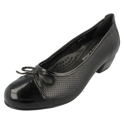 Ladies Da Bella Slipper Runde Zehen Schuhe 4965