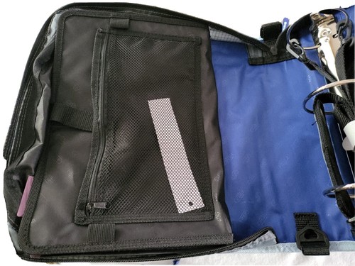 Case•it Mighty Zip Tab 3-inch O-Ring Binder with Expanding File Folder, D-162... - Afbeelding 2 van 4