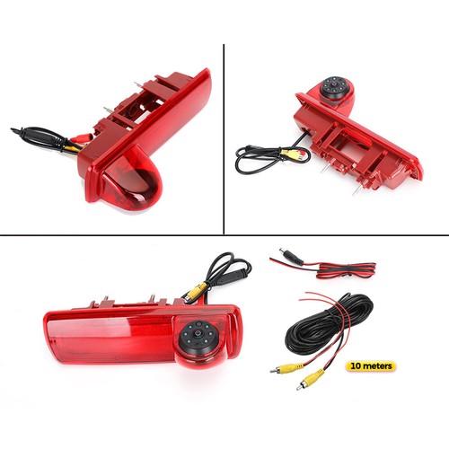 7" 800*480 Mirror Monitor Brake Light Camera for Opel Vivaro Renault Trafic - Picture 10 of 12