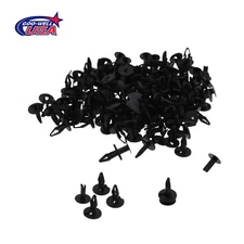100 Pcs Bumper Fastener Fender Clips Car Hole Retainer Rivets for GM 11589290