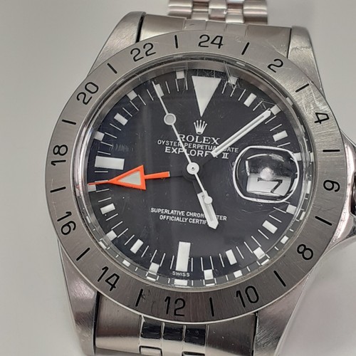 Rolex Explorer II "Steve McQueen" MK4 40mm Steel Automatic Watch 1655 Circa 1972 - Picture 2 of 12