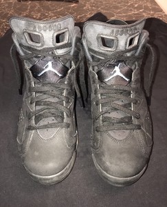 Men-039-s-Nike-Air-Jordan-6-VI-Retro-UNC-Carolina-Size-9-Blue-Black-384664-006