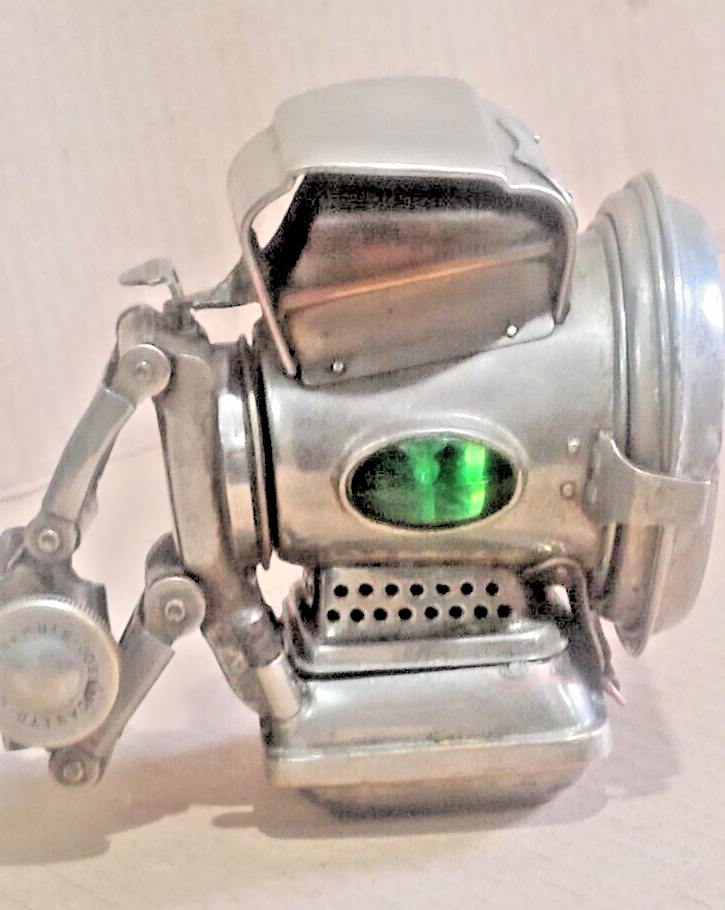 JOS LUCAS ltd BIRMINGHAM Silver king oil bicycle lamp lion logo