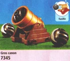 Playmobil 7345 Vintage Carronade - spring firing - mint in bag - store stock