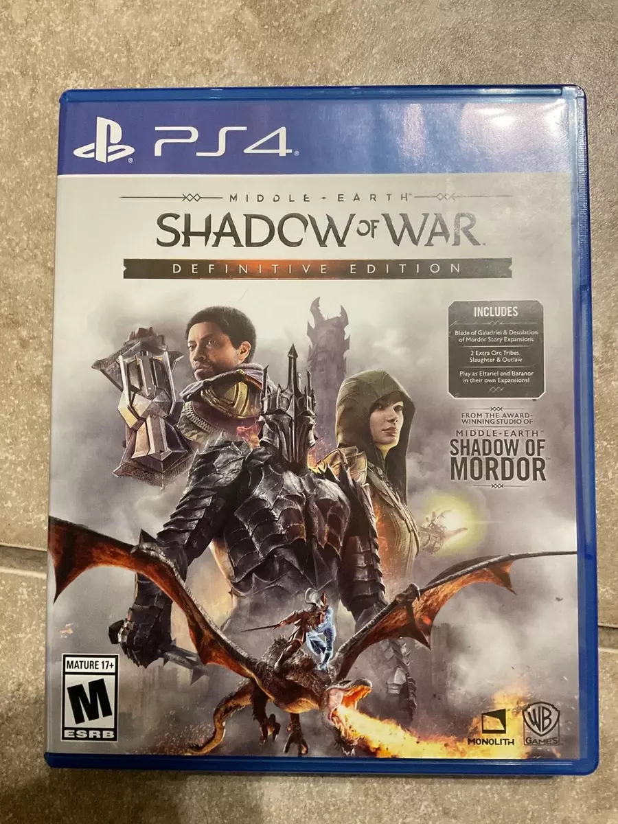 Middle-Earth: Shadow of War Definitive Edition - PlayStation 4