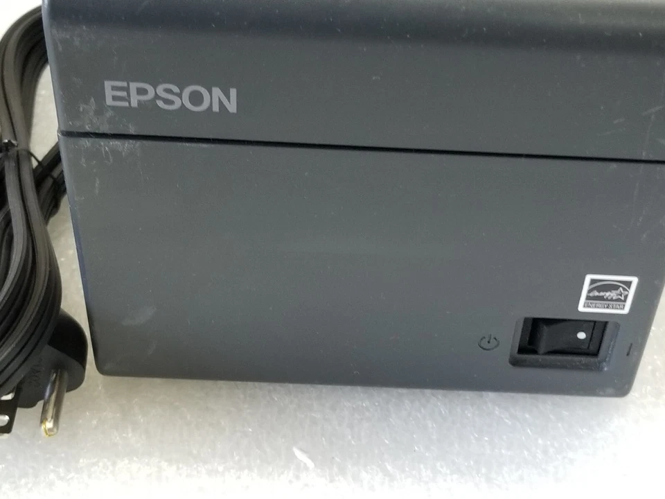 Epson TM-T20II USB + Ethernet Receipt Printer UberEat Square Toast compatible - Image 2 of 4