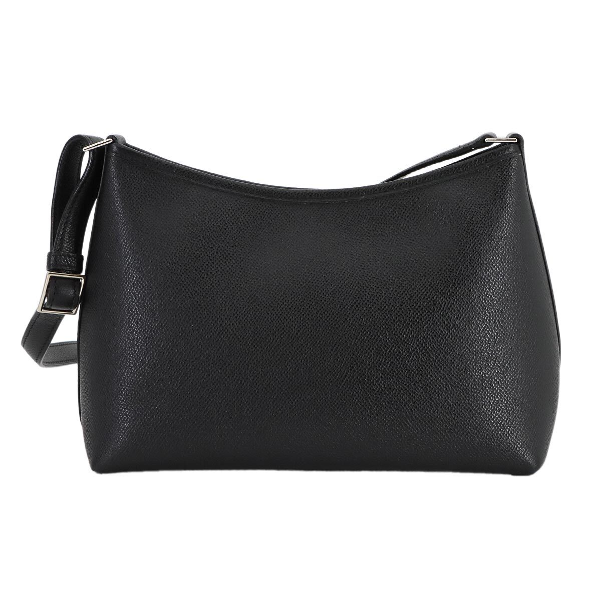 HERMES Berlingot PM Shoulder Bag Epsom Leather Black Purse