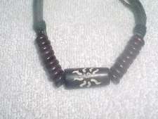 Bone Cotton Design Adjustable Necklace Jewelry Accessories Unisex Cool Hip Sale