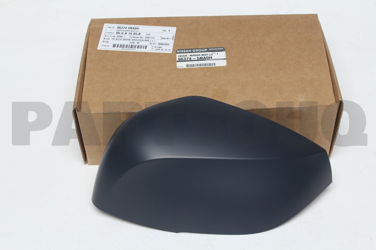 963745NA0H Genuine Nissan COVER MIRROR BODY,LH 96374-5NA0H | eBay