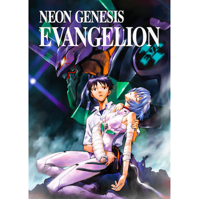 DVD anime neon genesis evangelion Complete series vol 1-26 end + 5