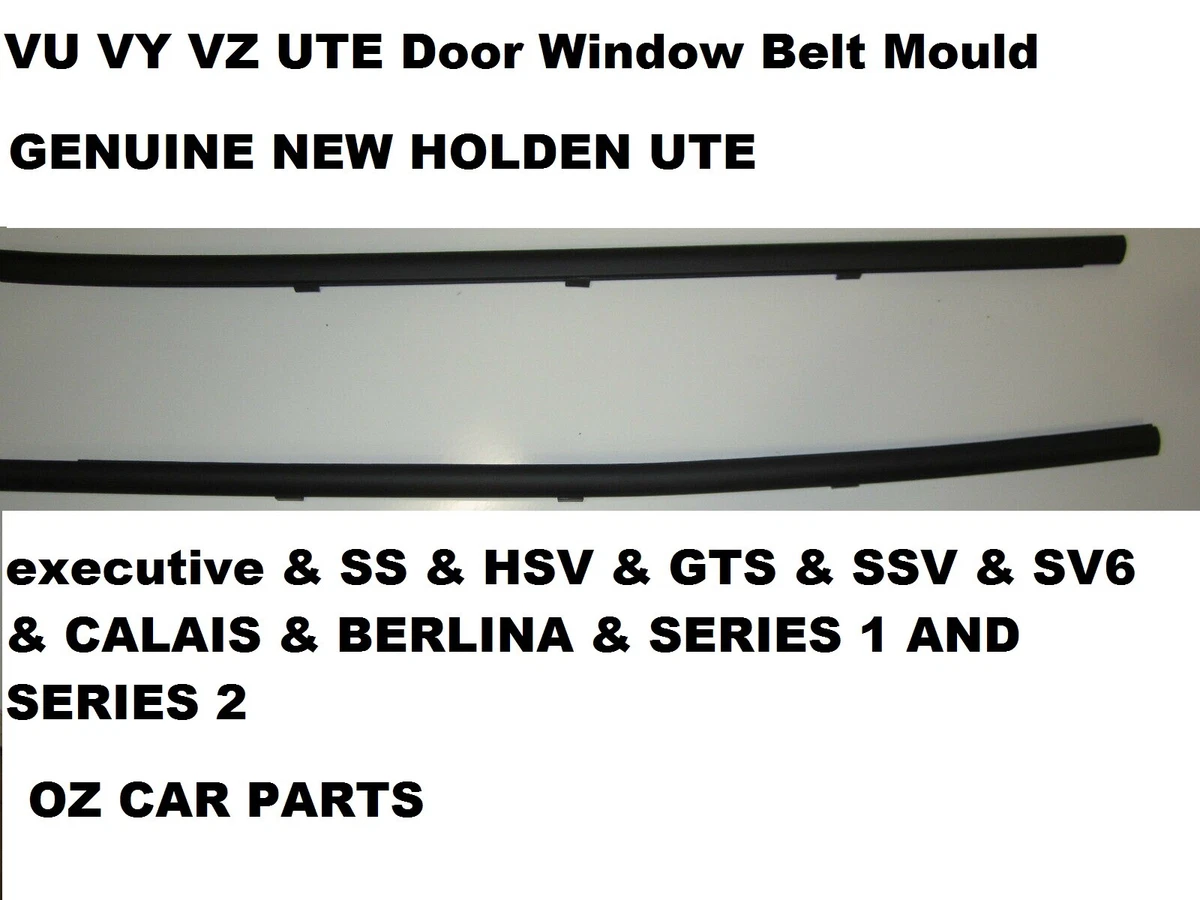 HOLDEN VU VY VZ UTE COMMODORE Outer Door Weather Window Rubber Seal GENUINE NEW