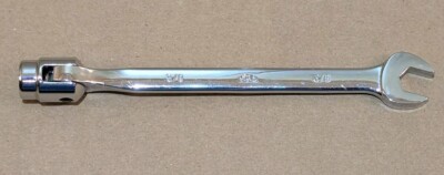 Mac Tools 3/8” Open Box End Wrench/12-Point Flex Socket CFBX212R