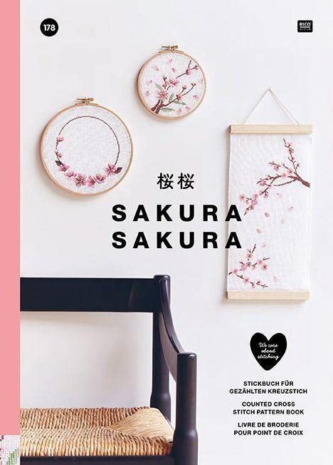 Rico Design GmbH & SAKURA SAKURA: Stickbuch für gezählten Kre (Copertina rigida)