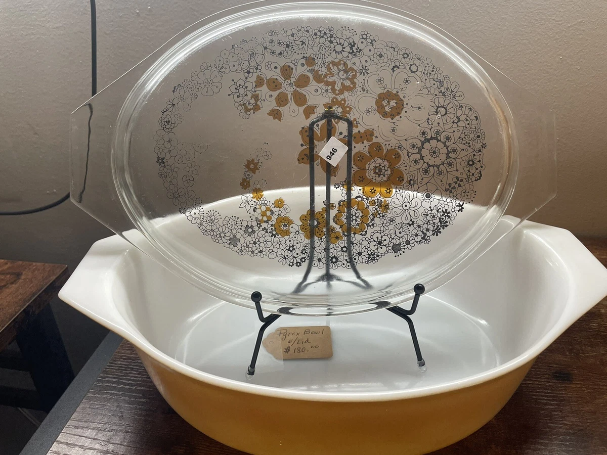 Vintage pyrex casserole dish cheap