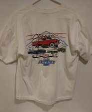 Vintage 80s Chevy Classic International Single Stitch Tshirt Made In USA Size XL