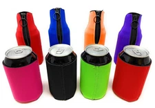 Bulk 24 Pack Bottle and Can Insulated Cooler Sleeves - 12 Cans and 12 Bottles in