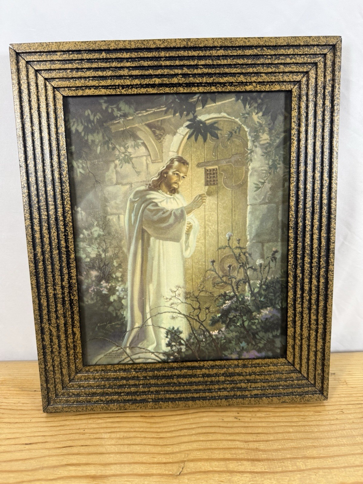 Christ At Hearts Door - Or Ate Frames Artwork