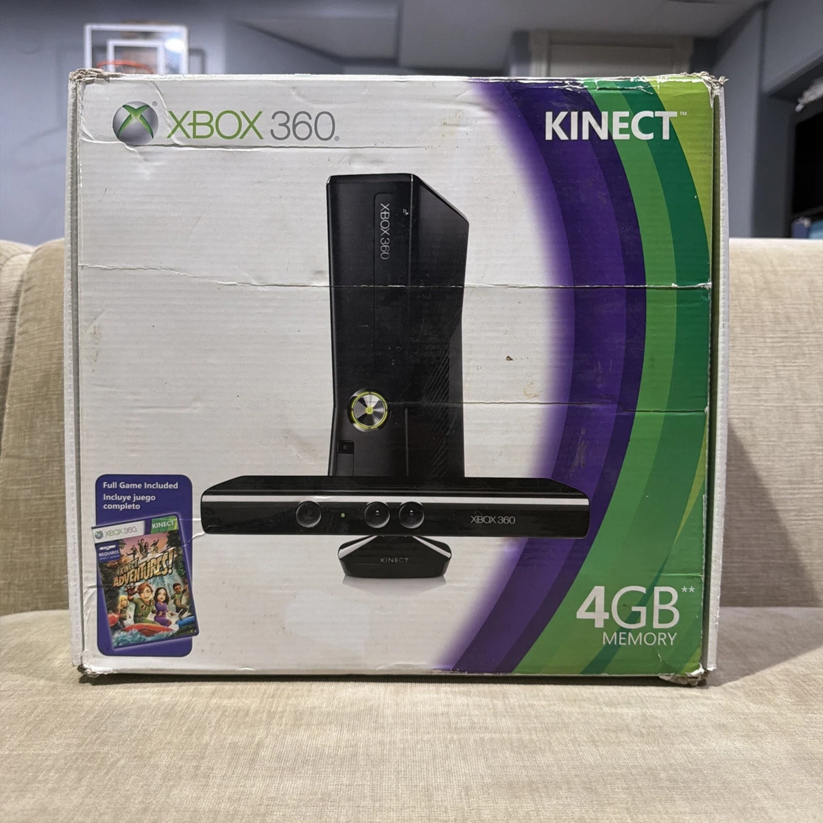 Xbox 360 4gb Console With Kinect for sale | eBay