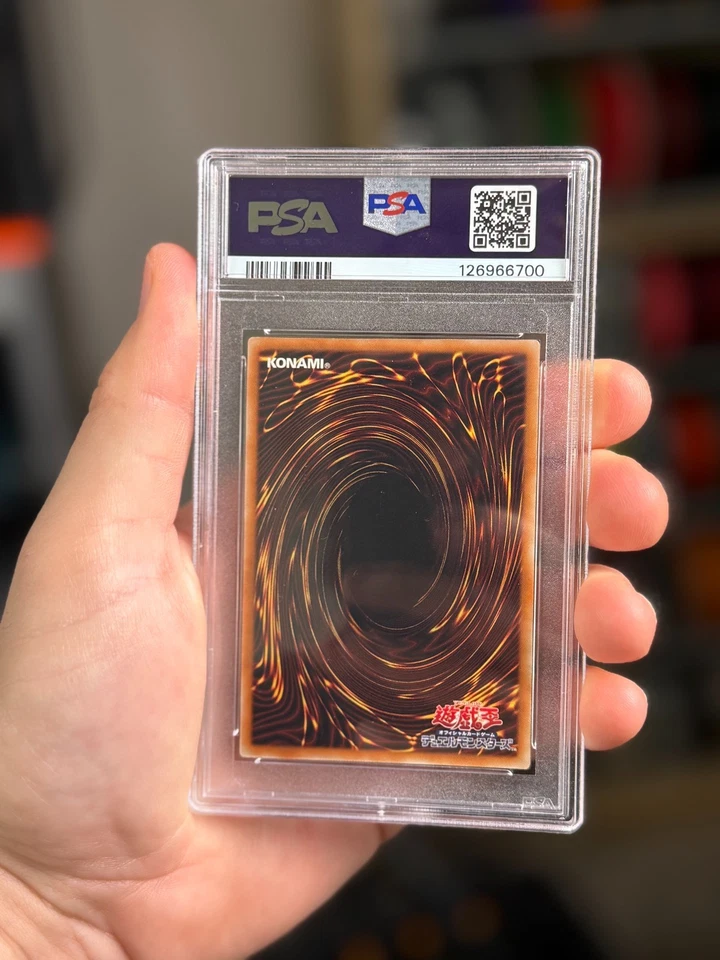 PSA9 Blue-Eyes White Dragon KC Ultra Rare JMPR-JP001 - Image 2 of 2