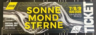 Sonne Mond Sterne Festivalpass SMS Ticket 7–9. Aug 2026 Saalburg Beach (1x)