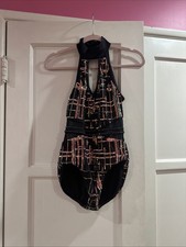 Jazz Dance Costume, Adult Small, Weissman, Black, Fully Stoned, Sequins