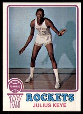 1973-74 TOPPS JULIUS KEYE DENVER ROCKETS #227 EXMT