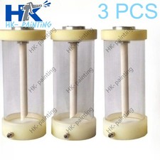 3 PCS Electrostatic Fluidized Powder Hopper Cup Bottle for Powder Coating System