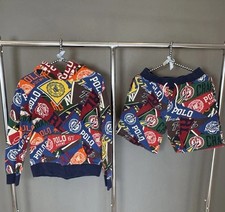 Polo Ralph Lauren Boy s size 10-12 yrs track suit, 2 pcs Hoodie and Shorts