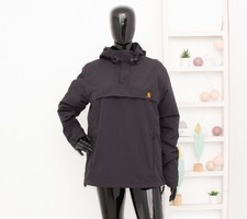 Carhartt Nimbus Pullover Giacca Nero Cappotto con Cappuccio Invernale...