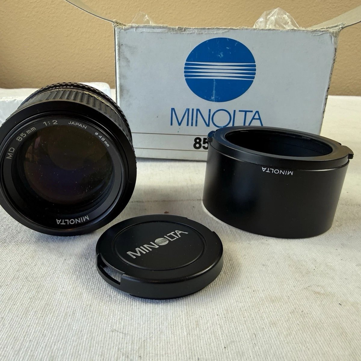 Minolta MD 85mm Focal Camera Lenses for sale - eBay