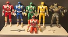 1994 MMPR Power Rangers Set Auto Morphin Knasty Knight Action Figure Toy Lot VTG