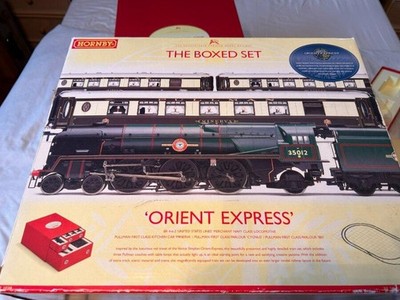 HORNBY R1038 ORIENT EXPRESS MASSSTAB OO DAS BOXED SET KOMPLETT sehr guter Zustand