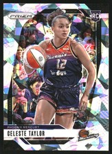 2024 Panini Prizm WNBA Prizms Ice #48 Celeste Taylor - BSK
