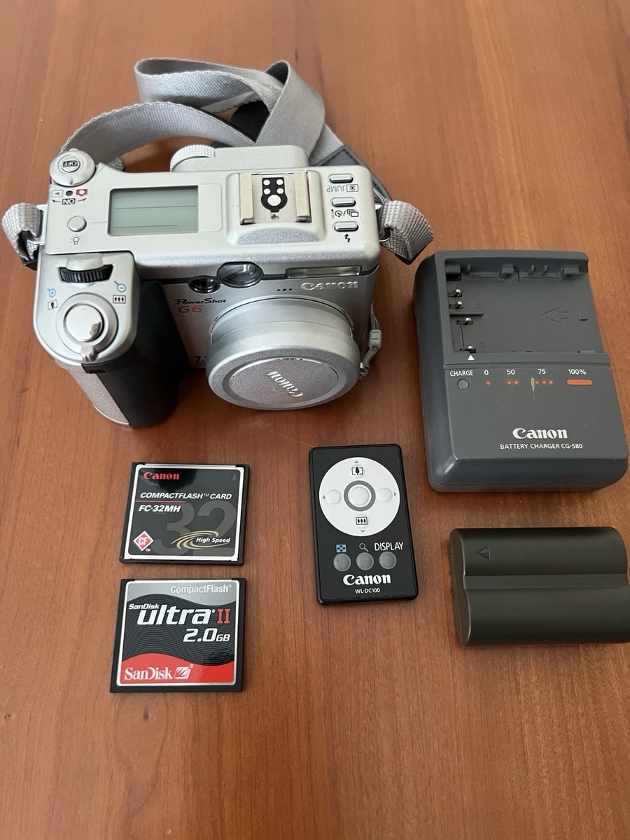 Preços baixos em Câmeras digitais Canon PowerShot G6 | eBay