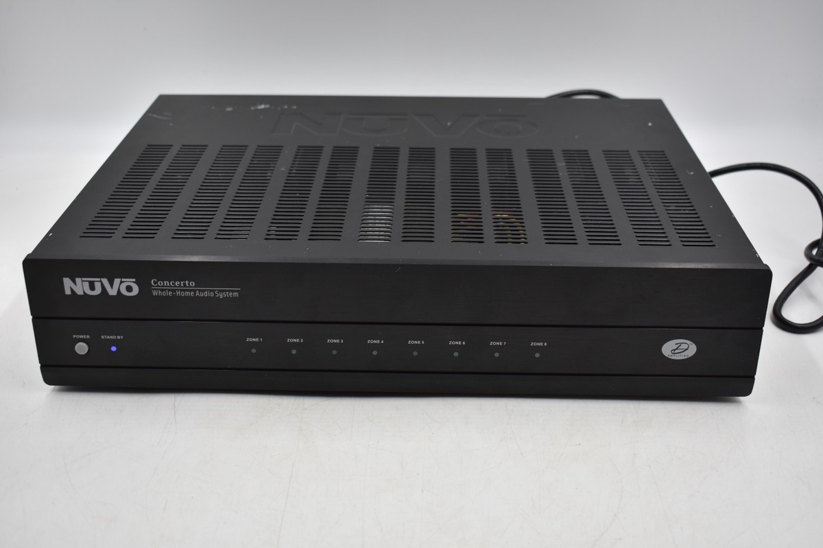 Nuvo Nv-i8dm Grand Concerto 8 Zone 6 Source Whole House Audio Amp