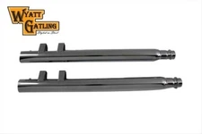Wyatt Gatling Dumper Exhaust Straight Pipe Set for FLT 1985-1994