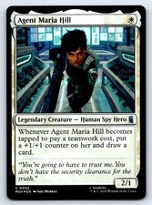 Agent Maria Hill 2 Uncommon Marvel Super Heroes Magic: The Gathering