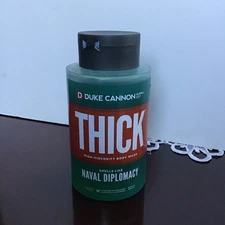Duke Cannon Thick High Viscosity Mens Body Wash Naval Diplomacy  17.5oz New