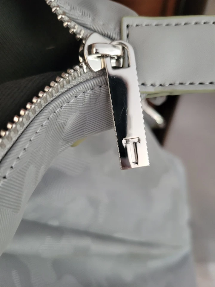 Ted Bakers Camo Refective Large Nylon Tote Grey-Silver - Image 4 of 4