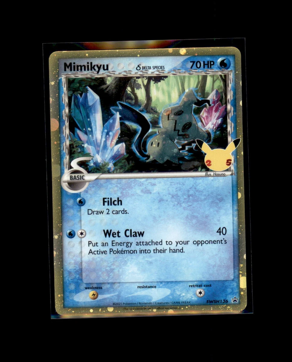 Mimikyu SWSH136 SWSH: Sword & Shield Promo Cards for sale | eBay