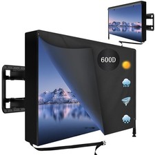 Outdoor TV Cover 40 to 43 inch Waterproof, 600D Heavy Duty Full Protection TV...