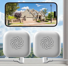 Window Camera 3MP 2K,2.4GHz 5GHz WiFi Indoor Cameras for Home Security 2 Pack