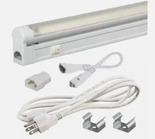 T5 8W BLUE 120V FLUORESCENT TUBE BULB, FIXTURE HARDWARE