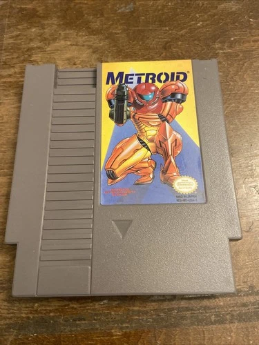 Metroid Yellow Label Nintendo NES