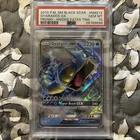 2019 POKEMON SM BLACK STAR PROMO HIDDEN FATES TINS #SM212 GYARADOS GX PSA 10