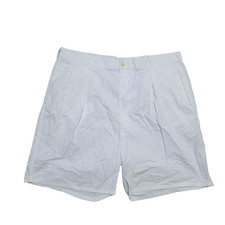 VTG Polo Ralph Lauren Men 38 White Pleated Chino Shorts