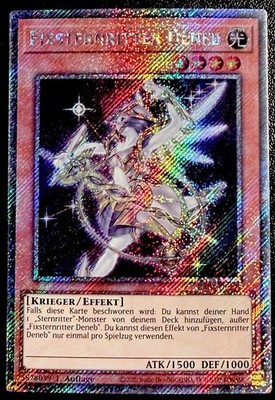 Fixsternritter Deneb RA04 Quarter Century Secret Rare Deutsch 1. Auflage Yugioh