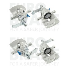 2X EUROBRAKE BREMSSATTEL HINTEN LINKS+RECHTS passend für CITROËN JUMPY SPACETOUR